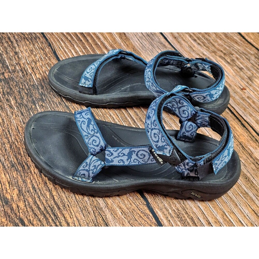 Teva Hurricane XLT #4176 Outdoor Hiking Sandals Blue Adjustable Womens 9